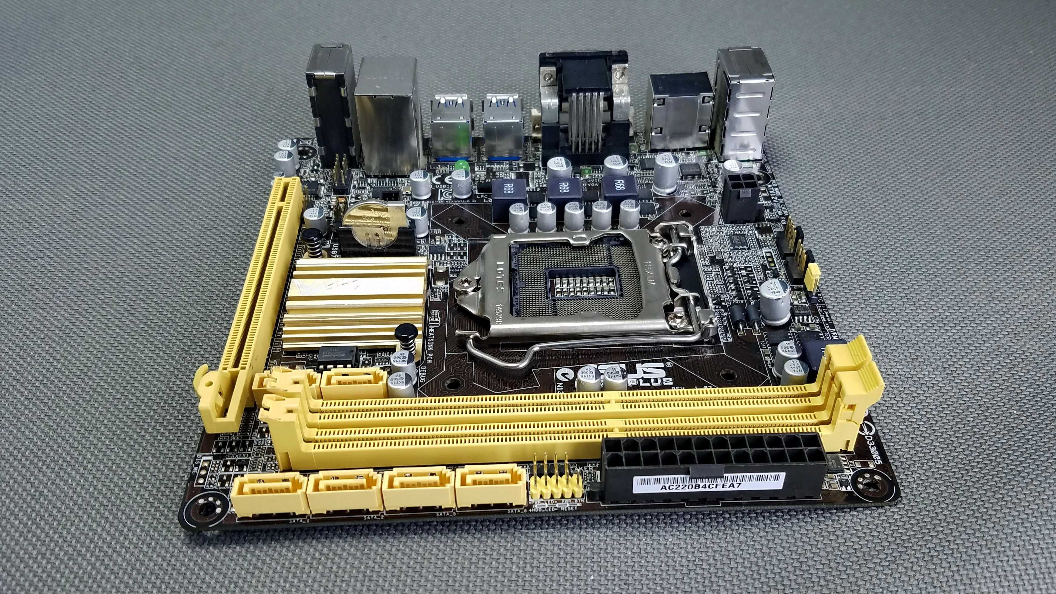 плата miniATX ASUS h87i Gygabite GA-Z170N DELL OptiPlex 7050M