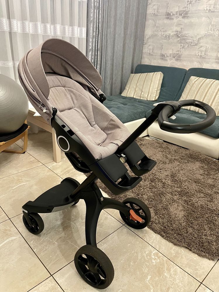 Stokke v6 Lilac Стоке  в6 коляска •прогулка