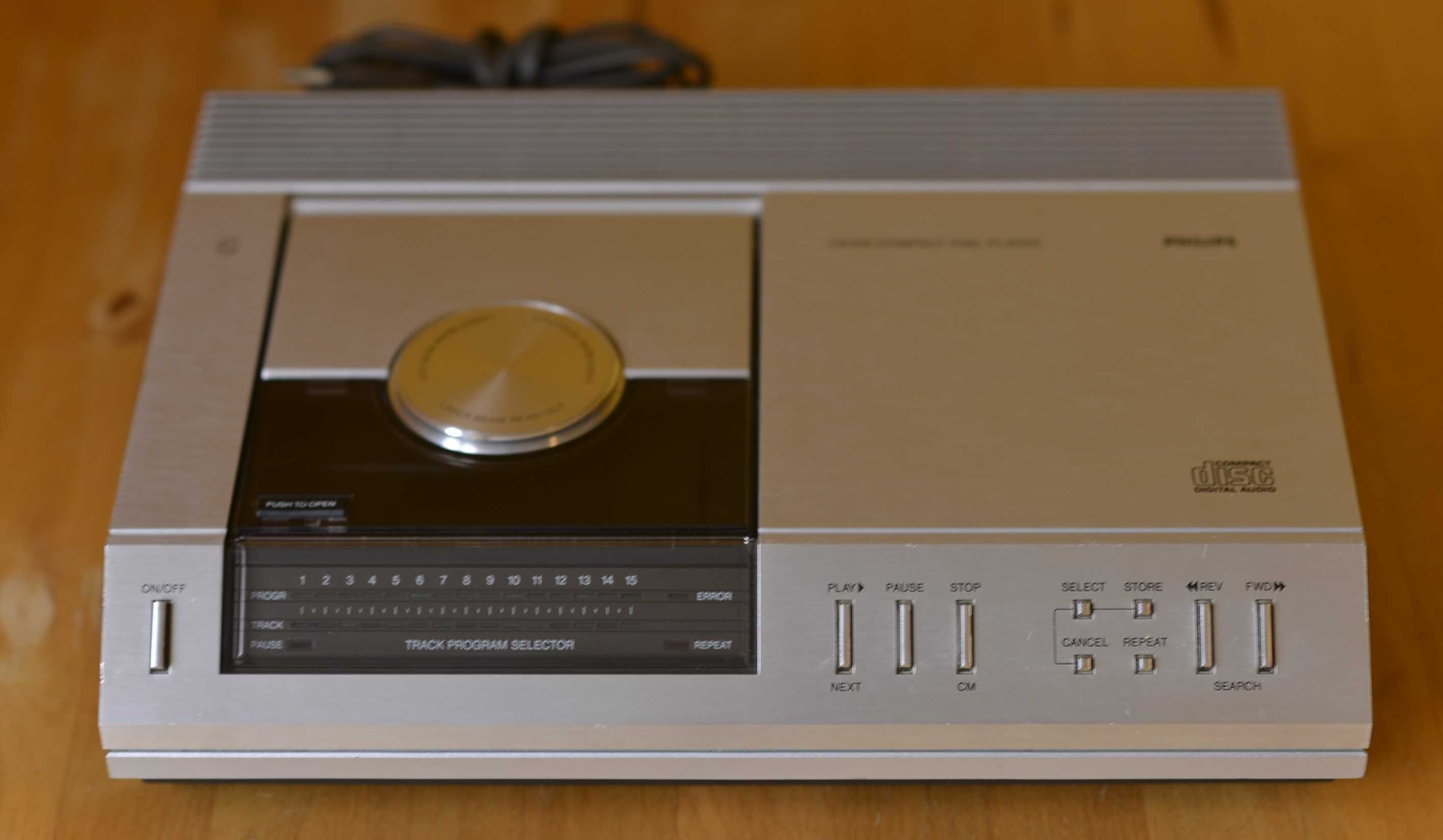 Odtwarzacz CD Philips CD100, TDA1540, 1982r