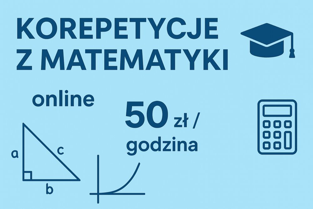Korepetycje z matematyki dla uczniów szkoły podstawowej - online