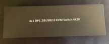 Switch KVM Techly DisplayPort/USB 4x1 4K30Hz Hub USB
