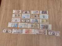 Banknoty z gumy do żucia 21szt. Lata 90