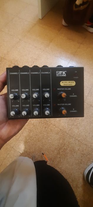 Micro Mixer RAK SoundKing