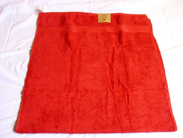 Ręcznik kąpielowy Kronborg Gold - Karlstad 70x140cm czerwony