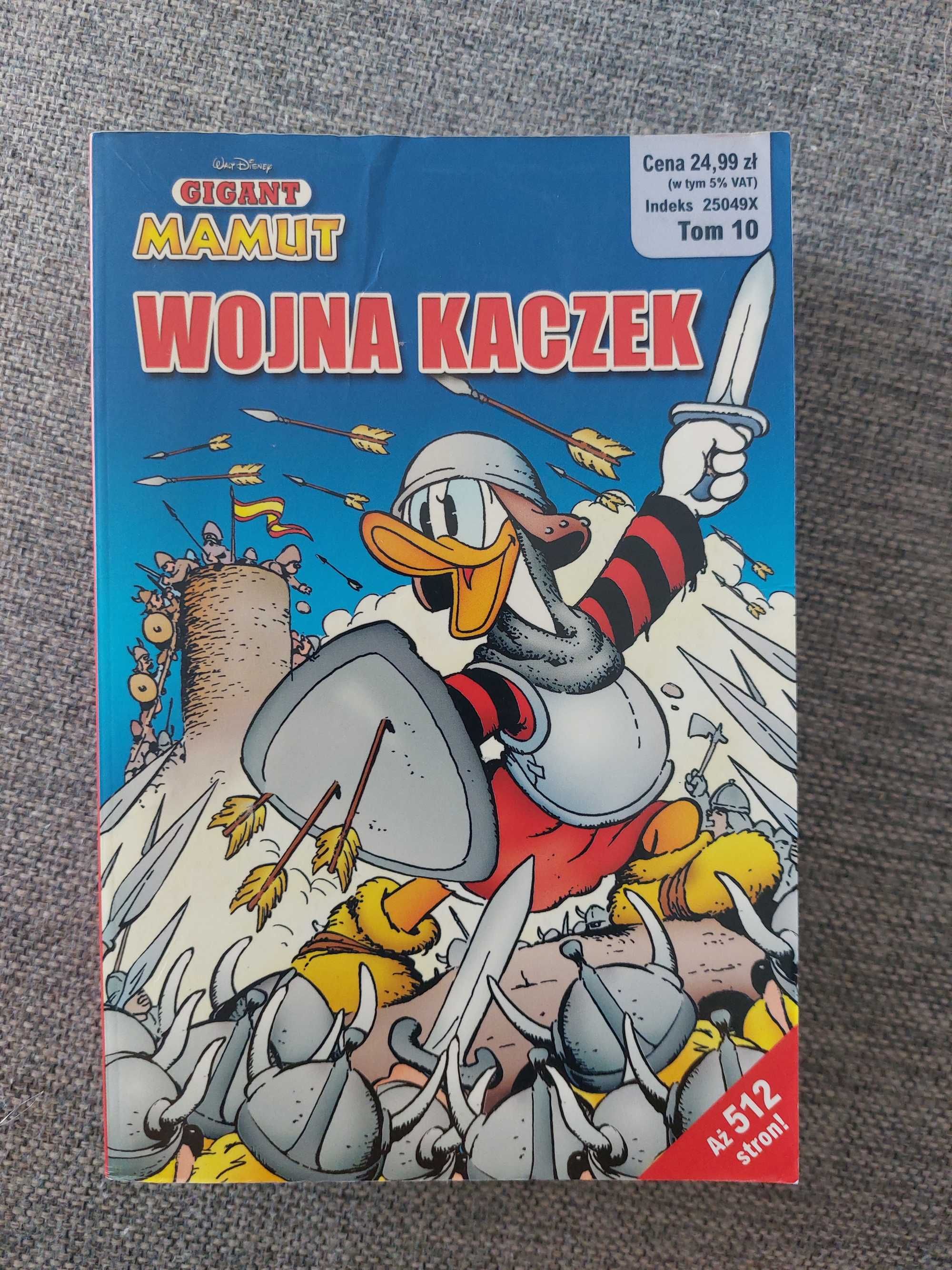 Komiks Kaczor Donald Wojna Kaczek