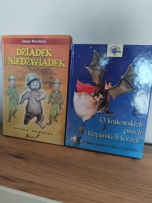 Lektury szkolne 1-3 Dziadek i Niedźwiadek & O krakowskich psach