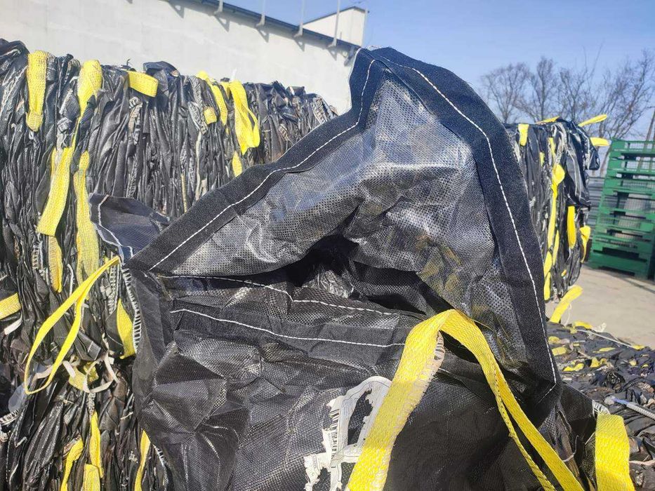 Worki BIGBAG BIG BAG z klapą na rzep po artykułach spożywczych