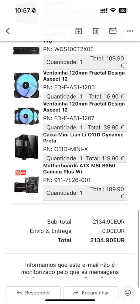 Computador Gaming Setup
