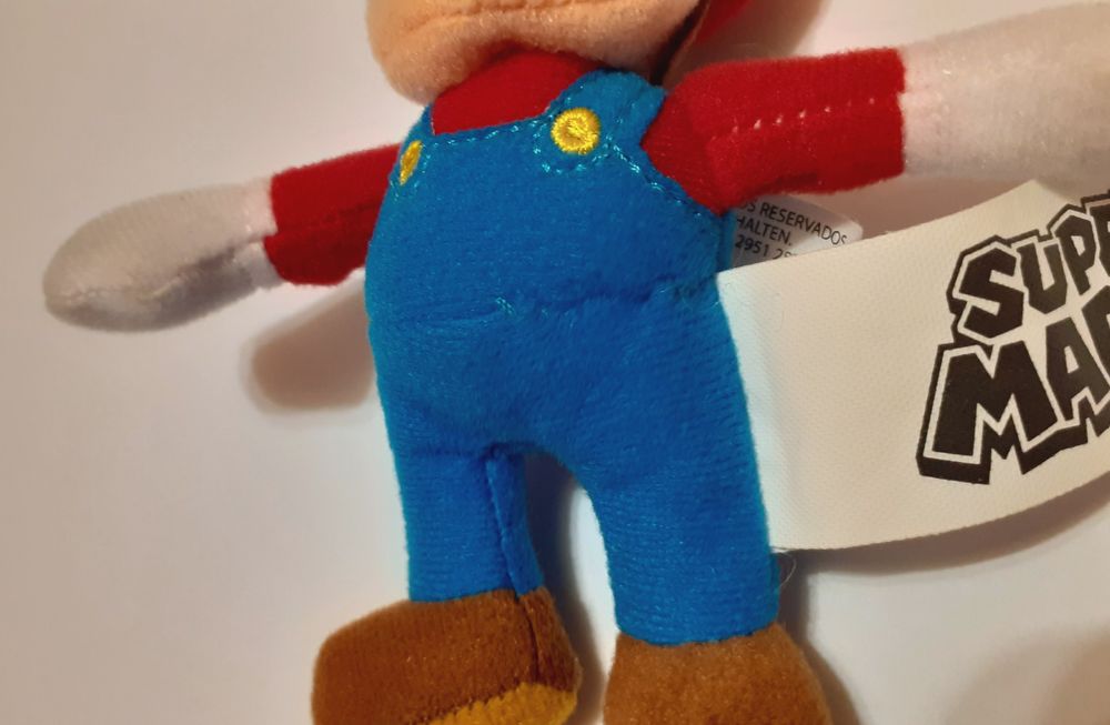 Мягкая игрушка брелок с карабином Супер Марио Super Mario