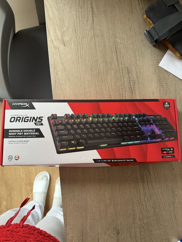 Teclado mecanico HP red switch