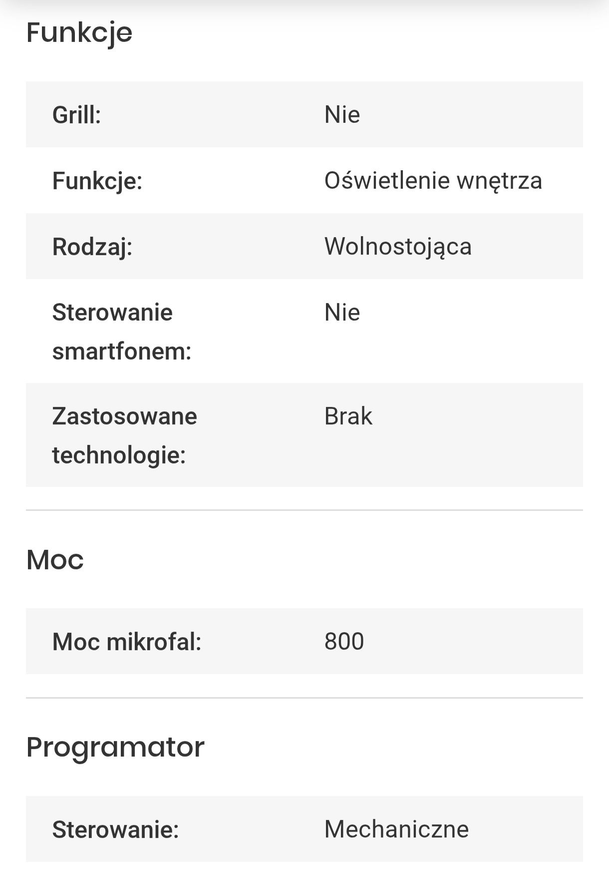 Kuchenka Mikrofalowa SHARP