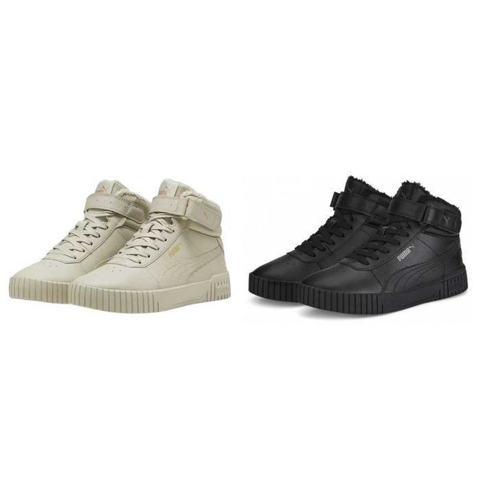 Женские утепленные хайтопы Puma Carina Mid Winter, 36-40 размер
