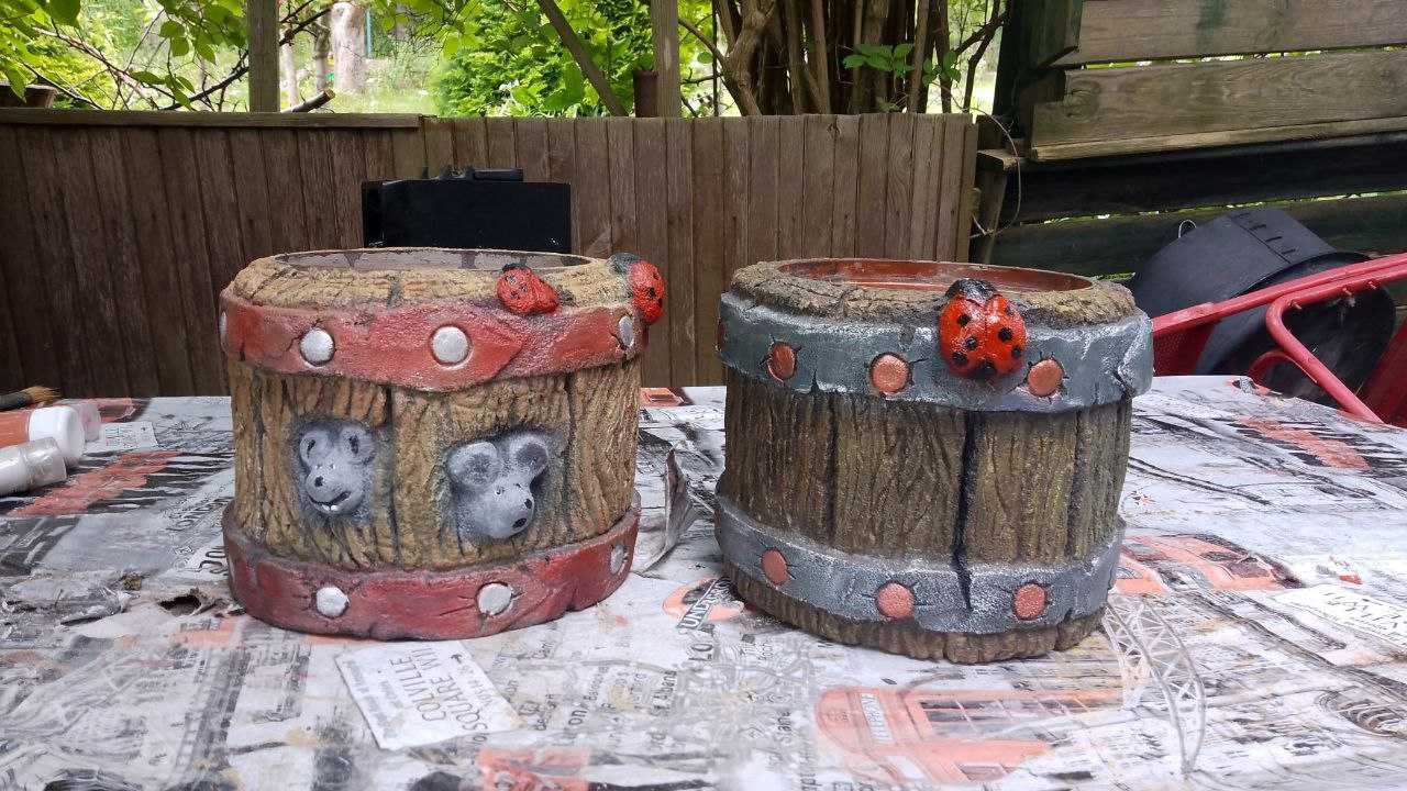 Donica ogrodowa Beton Art, Master Class