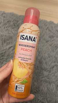 Isana wasserspray peach brzoskwinia mgielka do twarzy i ciala