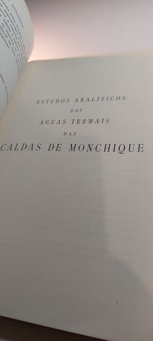 Estudos Analíticos de Águas Termais (1955)