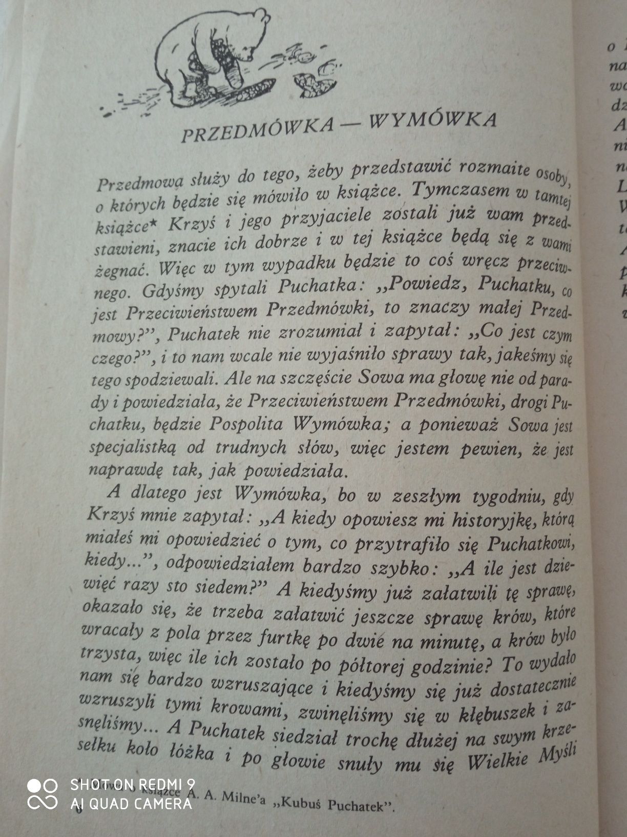 Chatka Puchatka. A.A. Milne