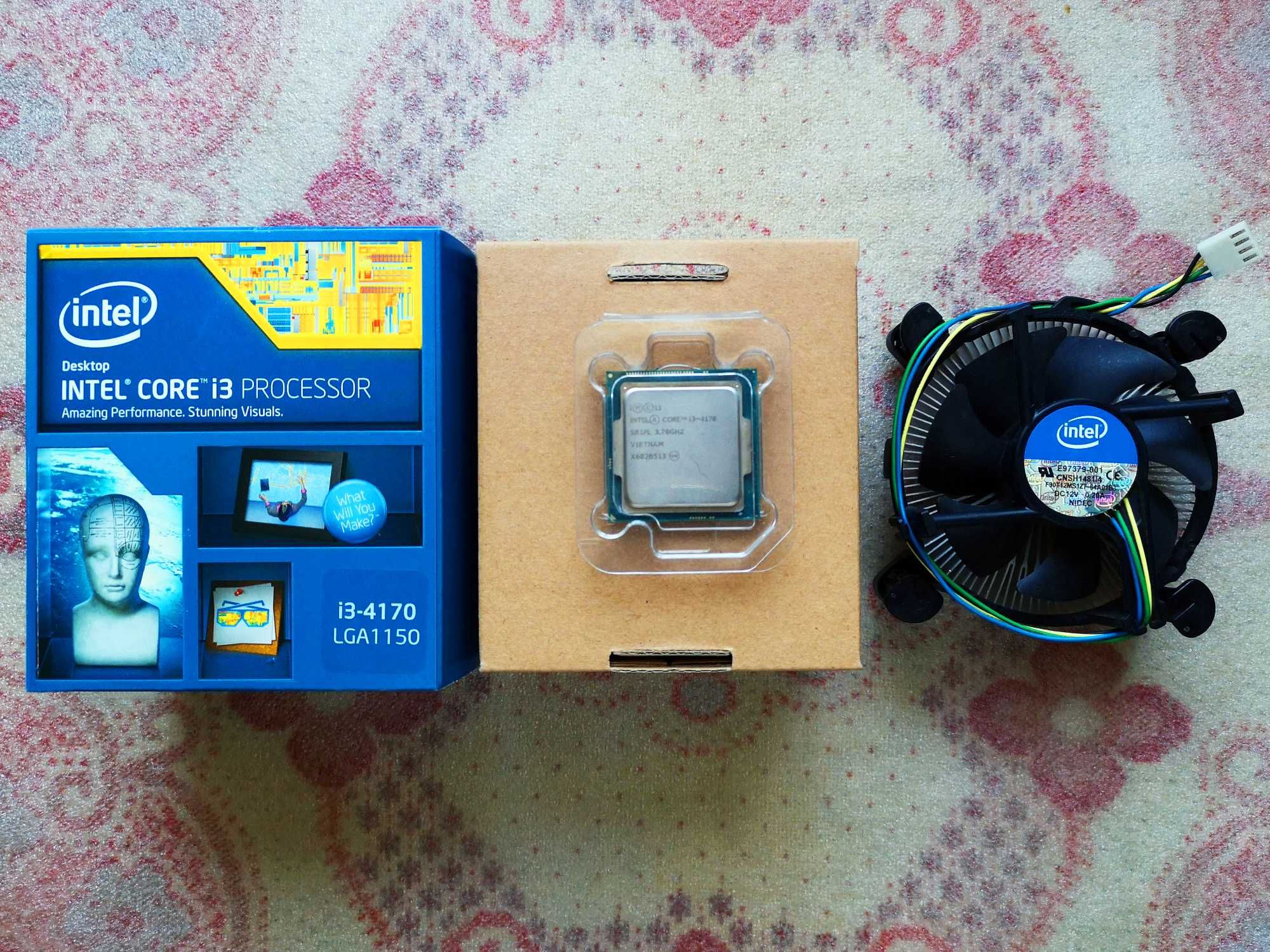 Процесор Socket 1150 Intel Core i3-4170 2 ядра 4 потоки