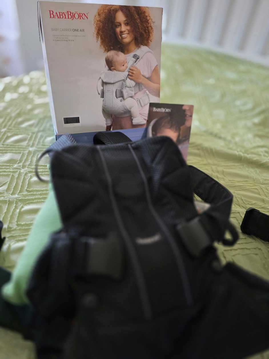 BabyBjorn One Air Black - Marsupio