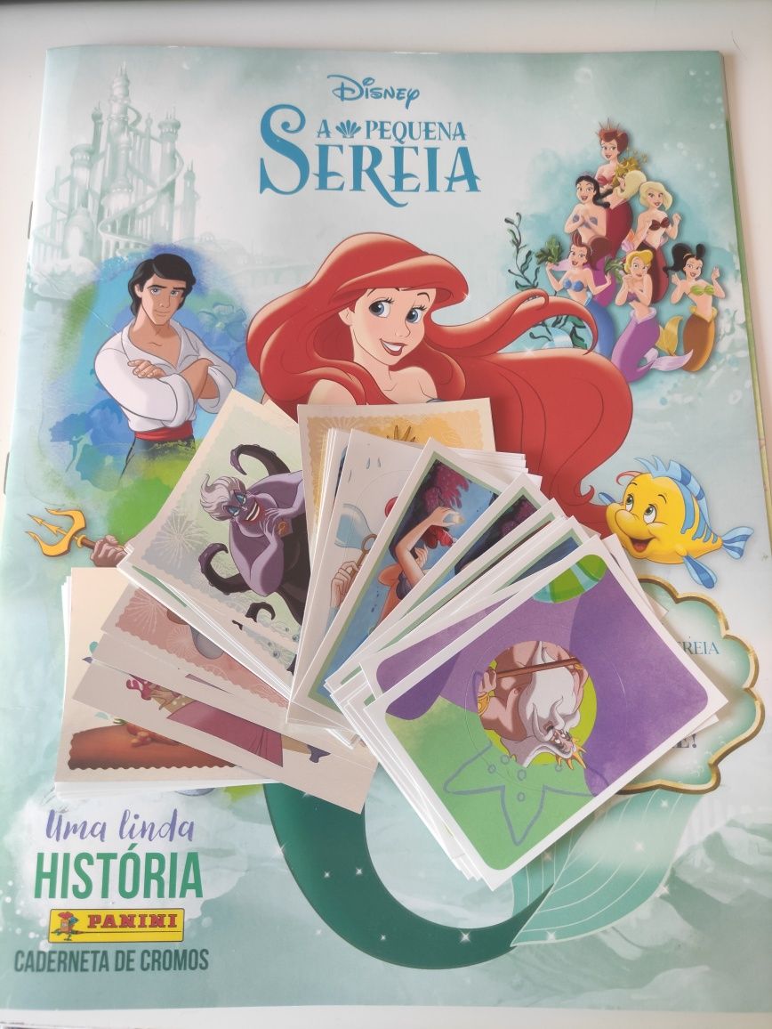 Cromos pequena sereia