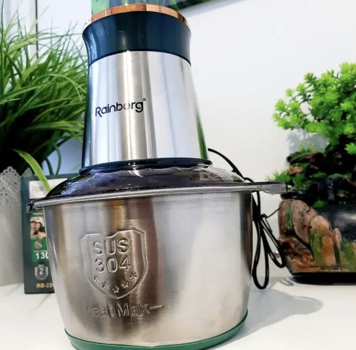 Кухонный блендер Rainberg,  измельчитель на 2л, 1300Вт