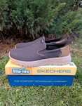 Чоловічі текстильні мокасини Skechers Kornell-Jude 48 розмір