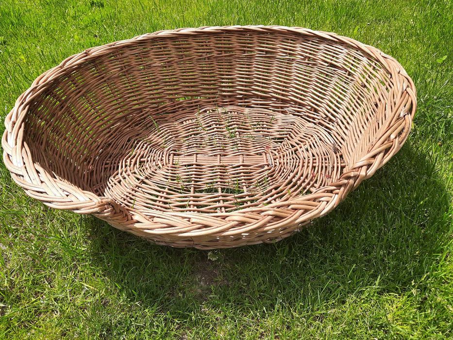 Koszyk wiklinowy legowisko dla psa duże 75cm labrador