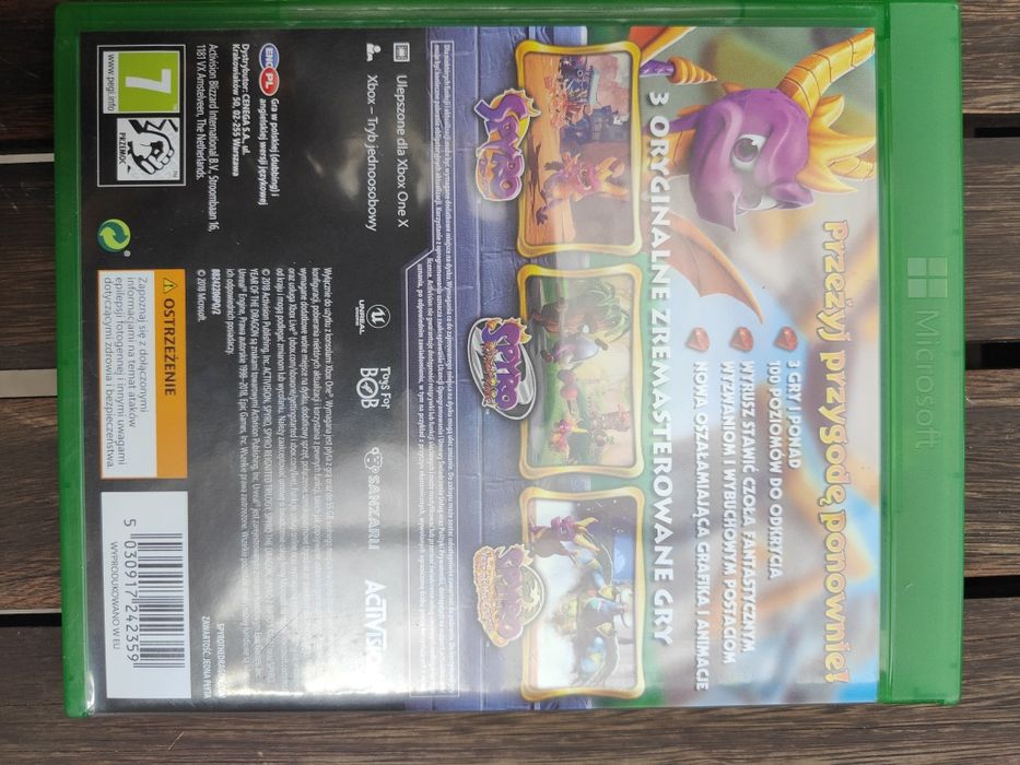 Spyro reignited trilogy Xbox one
