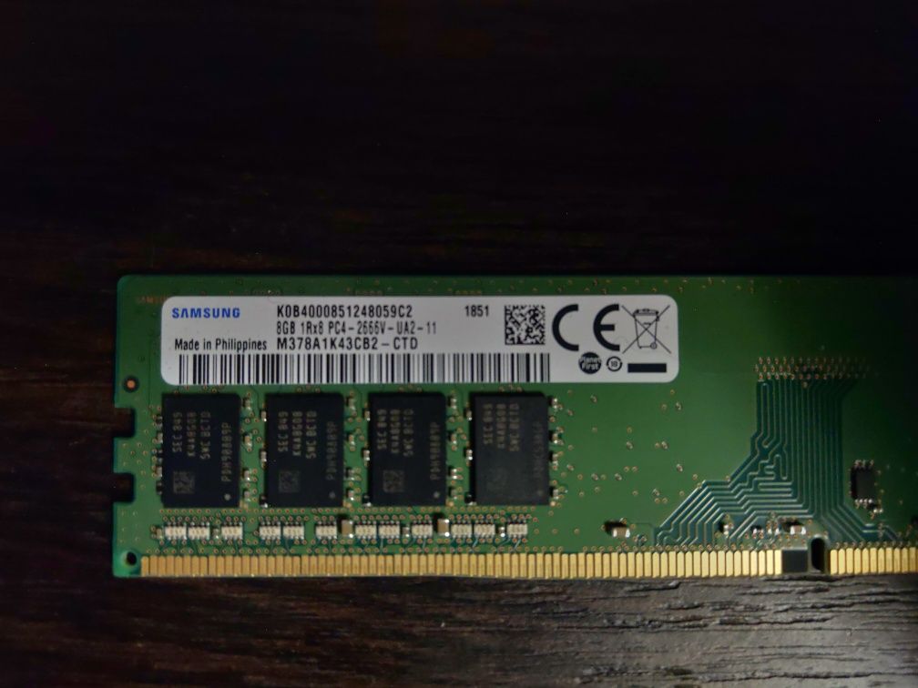 Samsung ddr4 8gb M378A1K43CB2-CTD