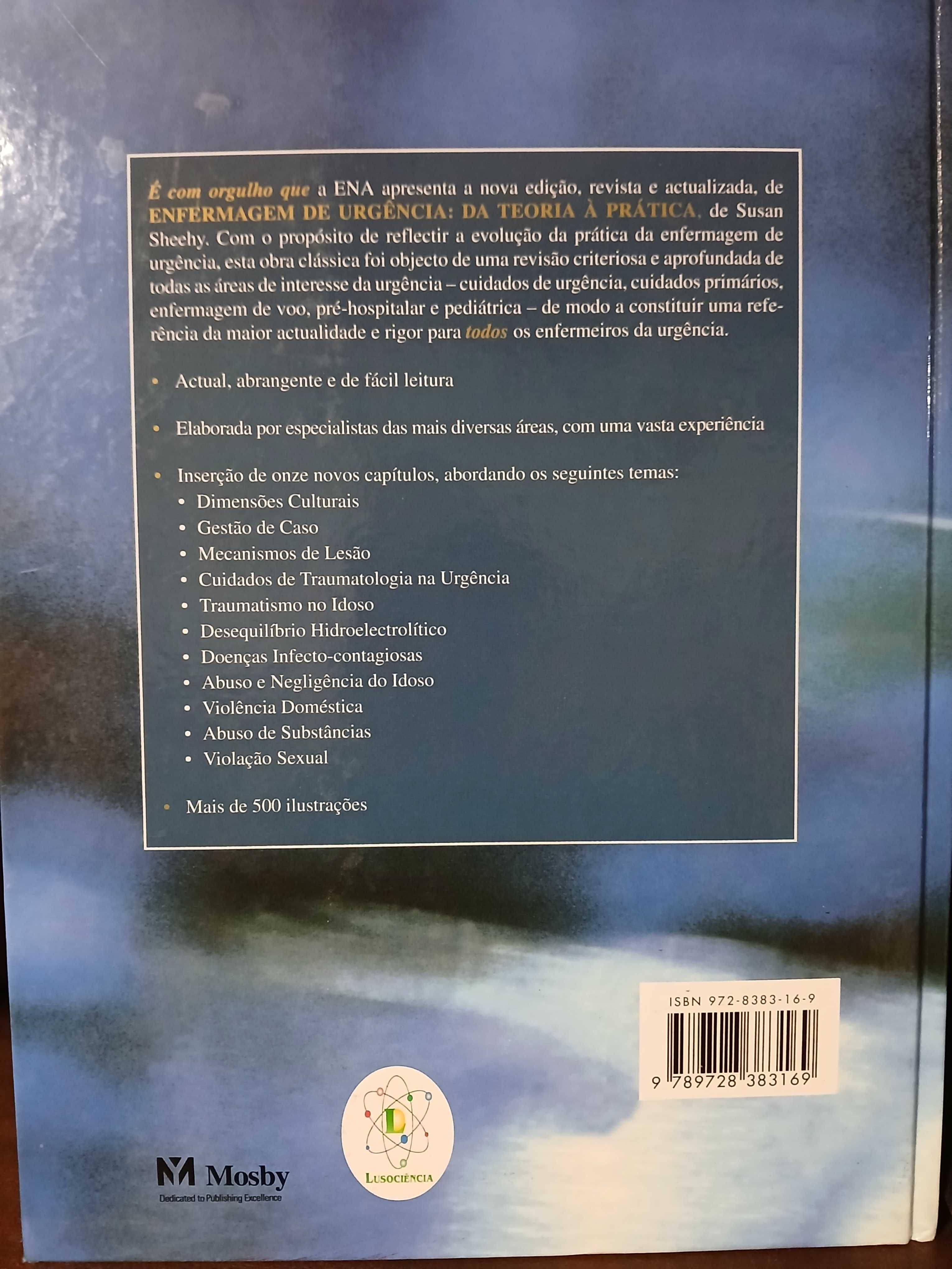 Livro Enfermagem de Urgência - Teoria á prática - Sheehy's 4 edição