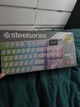 Klawiatura mechaniczna SteelSeries Apex 7 TKL Ghost QX2 RGB Red Biały