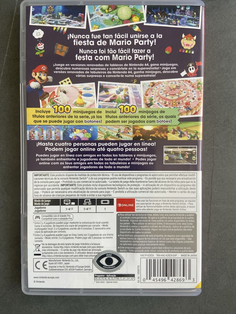 Mario Party Superstars (Nintendo Switch)