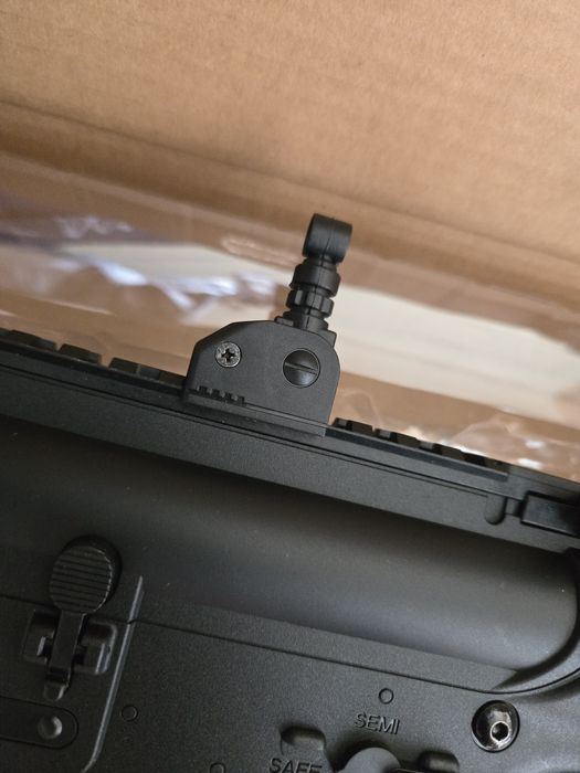 Nowy Czarny Karabin na kulki żelowe do zabawy