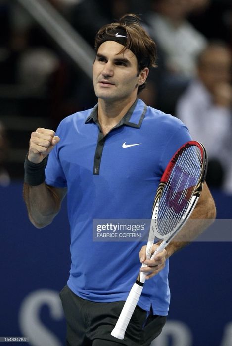 Nike Dri-FIT Court Tennis Roger Federer Line Jersey поло теніс джерсі