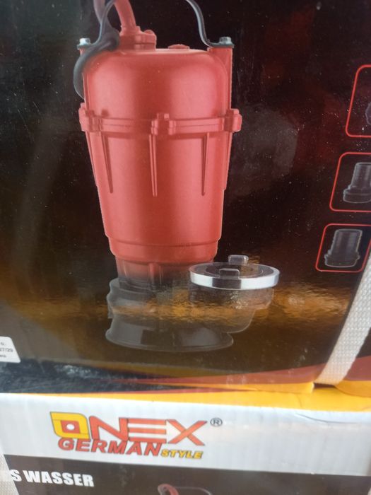 Pompa Niemiecka do szamba 3750w żeliwna najwydajniejsza termik Wyprzed