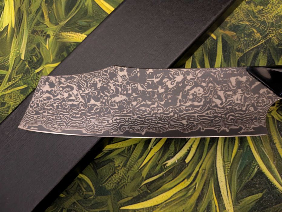 Nóż Nakiri unikalny, stal nierdzewna 60 HRC