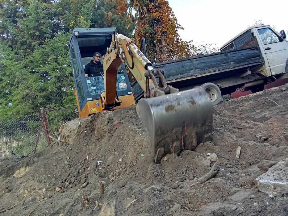 Mini koparka wynajem dzień lub godziny