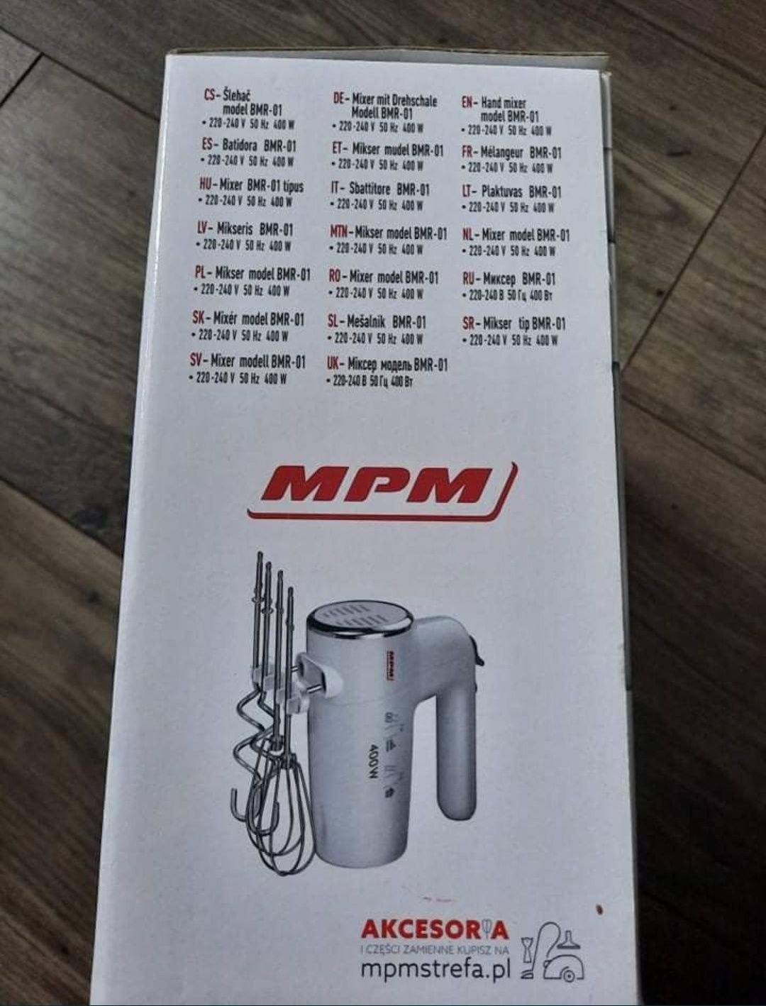 Nowy mikser MPM 400 W