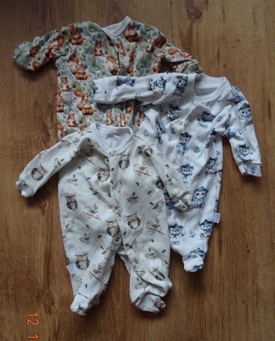 Body niemowlęce mega duży zestaw rozmiary 50 i 58