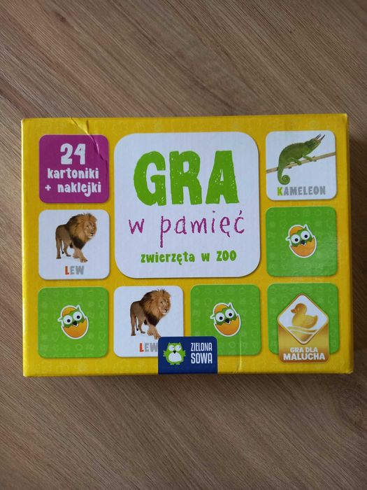 Gra w Pamięć - Zwierzęta w ZOO.