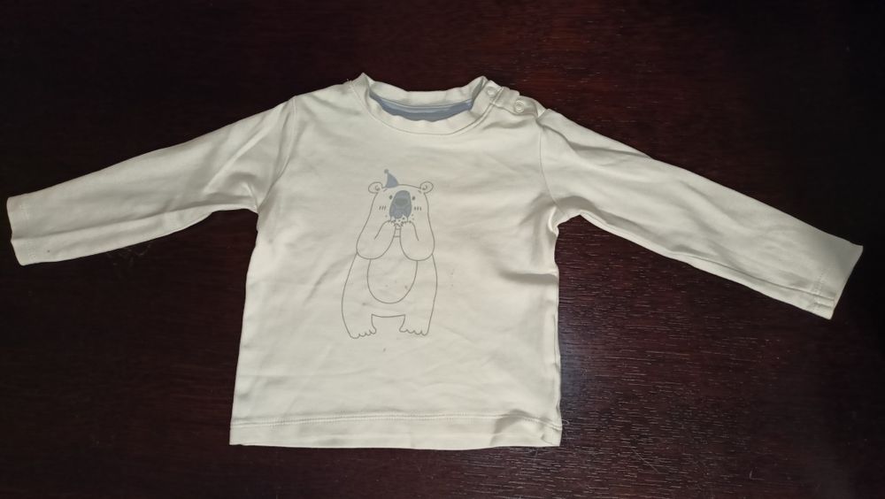 Dres, komplet dresowy bluza + spodnie lupilu rozm. 74-80 + gratis