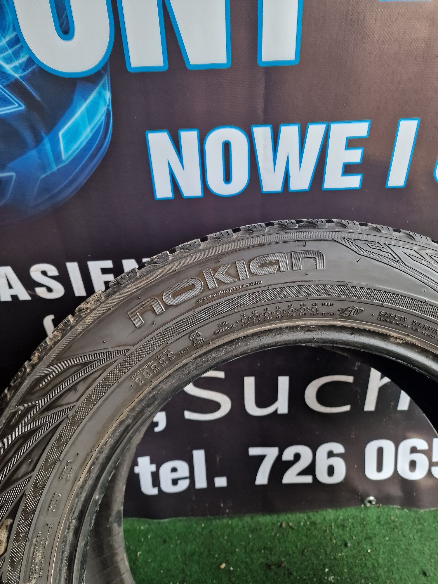 Opony zimowe 225/60/17 Nokian Komplet 6.4mm