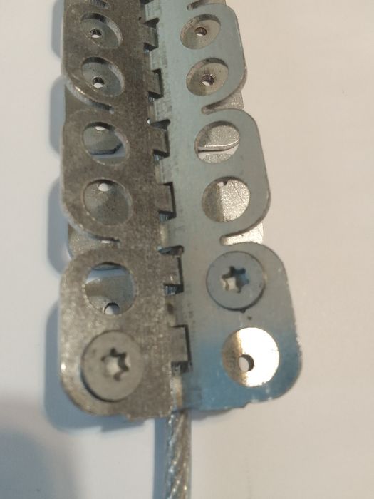 Zlącze tasmy pasa transmisyjnego spinka MS Z2MS25 taśma pcv połączenie