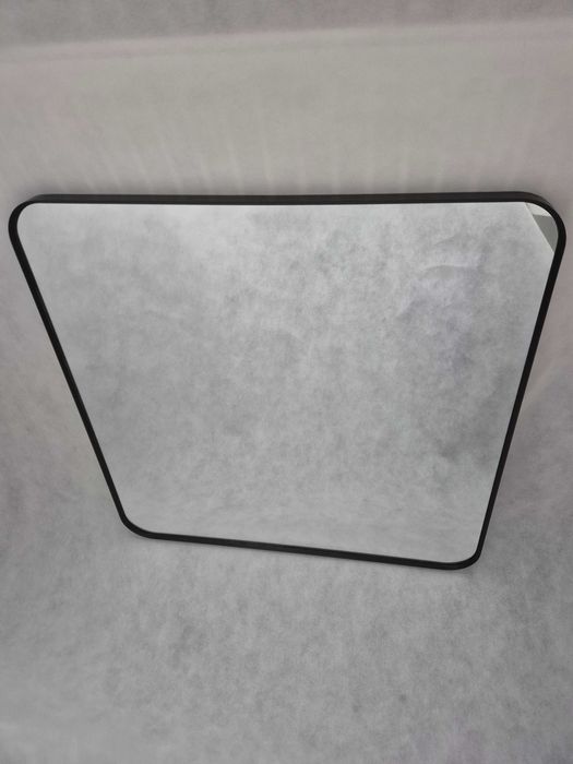 Lustro IKEA LINDBYN czarne 60x60 cm