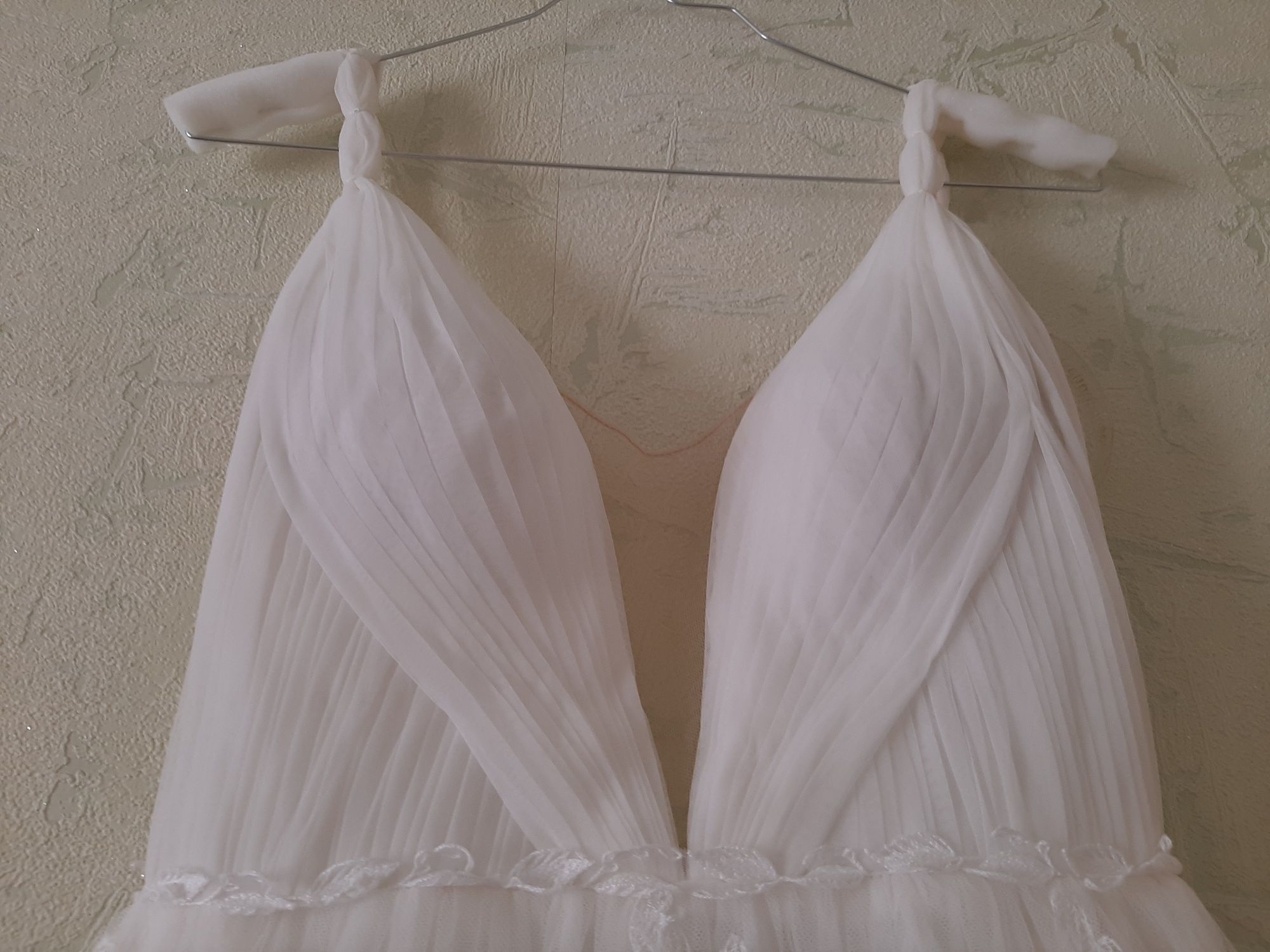Итальянское свадебное платье, размер 42-44 (XS-S)