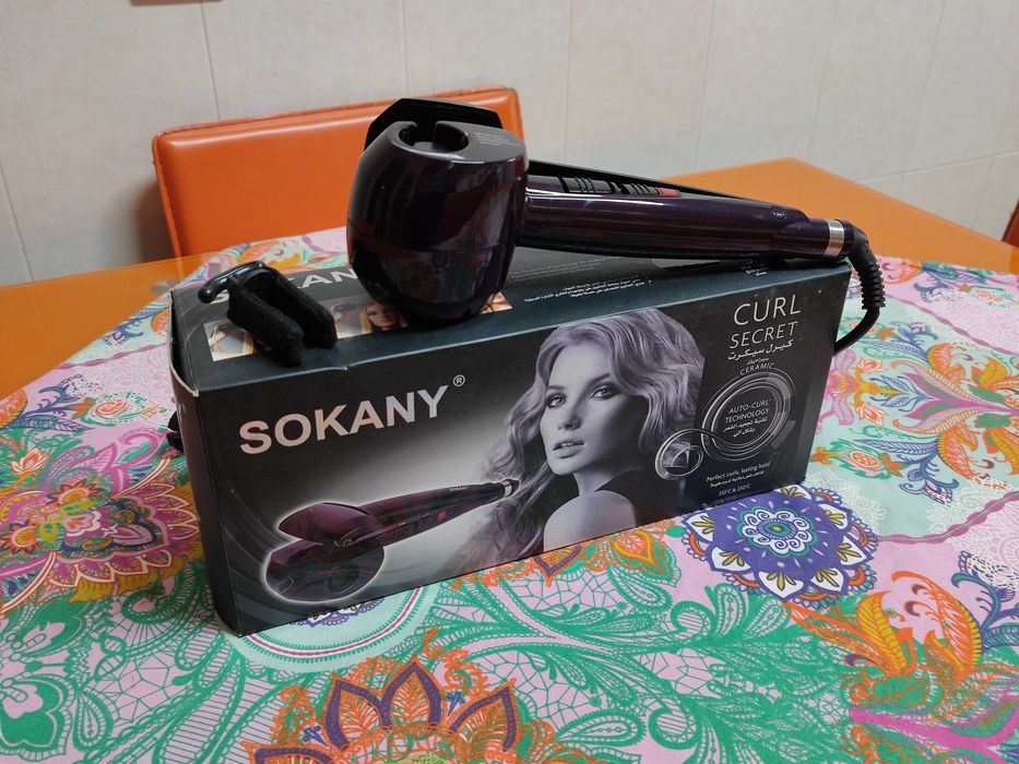 Máquina de fazer caracóis no cabelo - Curly Secret da Sokany