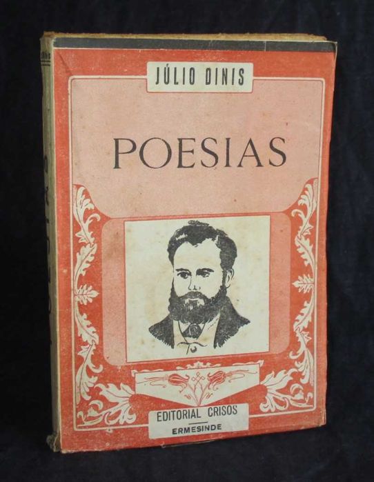 Livro Poesias Júlio Dinis Editorial Crisos