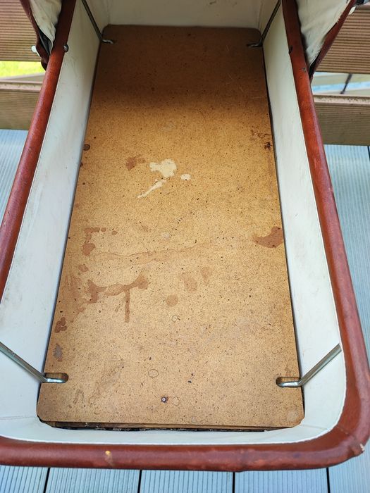 Stary wózek dla lalek PRL