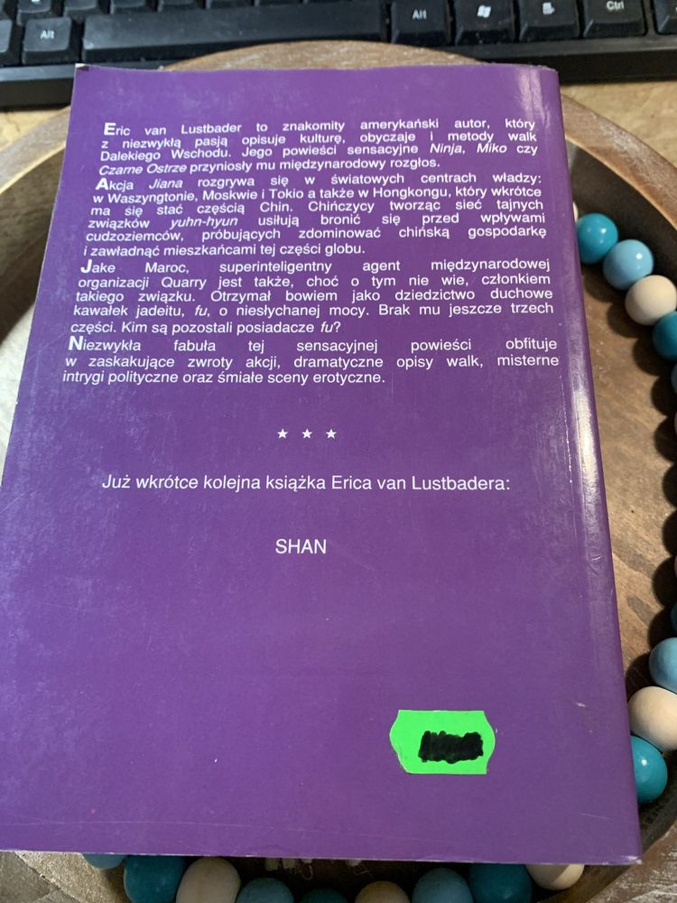 Książka Jian Eroc van Lustbader