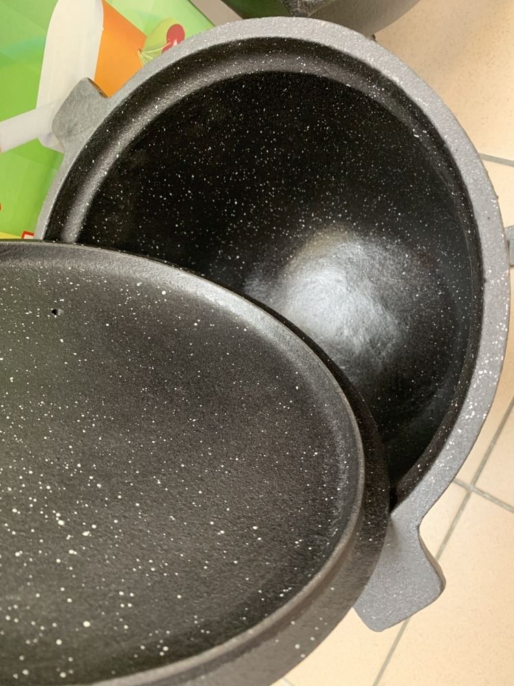 Kociołek 5l kamienny POLSKIE SMAKI  węgierski myśliwski GAR na OGNISKO