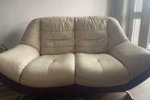 Piękna SOFA/KANAPA GALA COLLEZIONE skóra naturalna